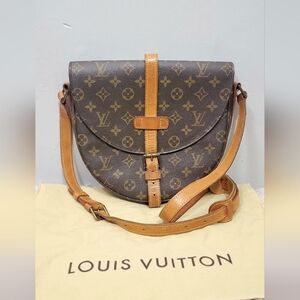 VINTAGE LOUIS VUITTON Chantilly GM Monogram Cross Body Bag